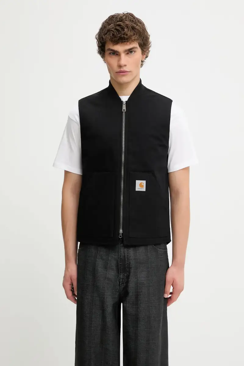 smanicato Classic Vest colore nero I035695.8901
