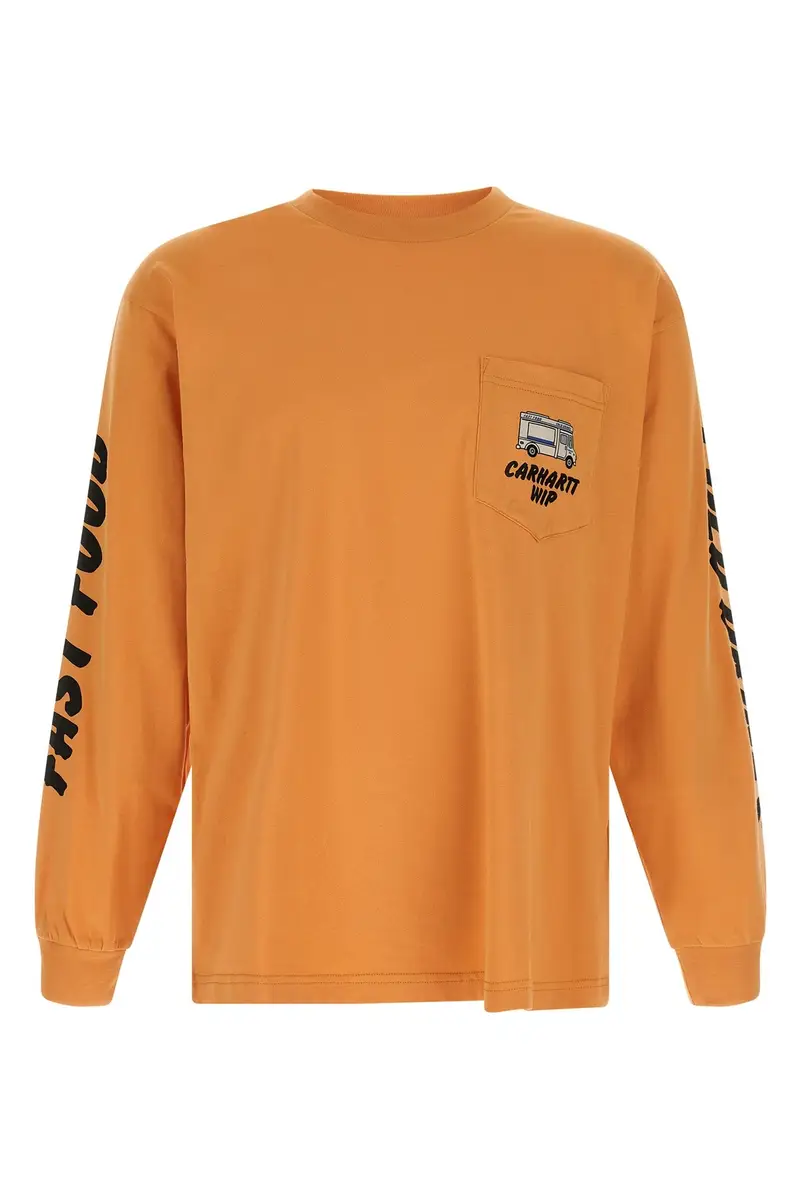 T-Shirt Cold Drinks Arancione