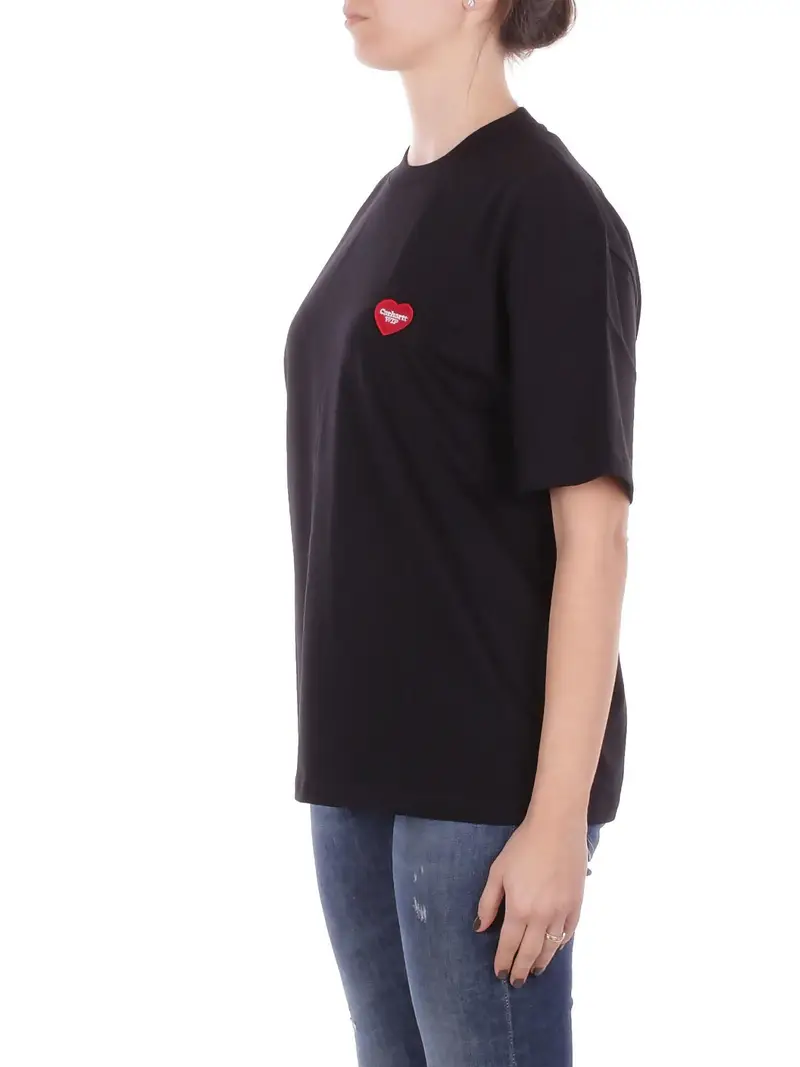 Carhartt WIP T-shirt Donna Nero 3897533 miniatura 2