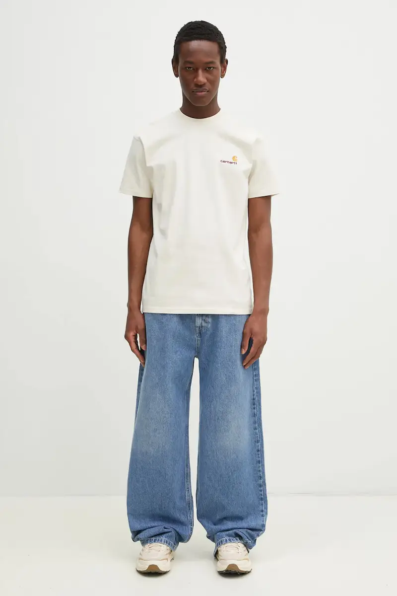 Carhartt WIP T-shirt Beige 3368252 miniatura 4