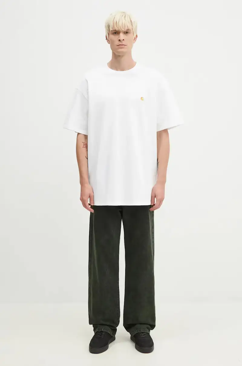 Carhartt WIP T-shirt Bianco 3790636 miniatura 5