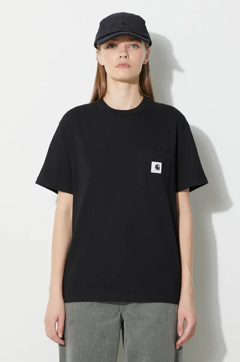 Carhartt WIP T-shirt Donna Nero 2252958