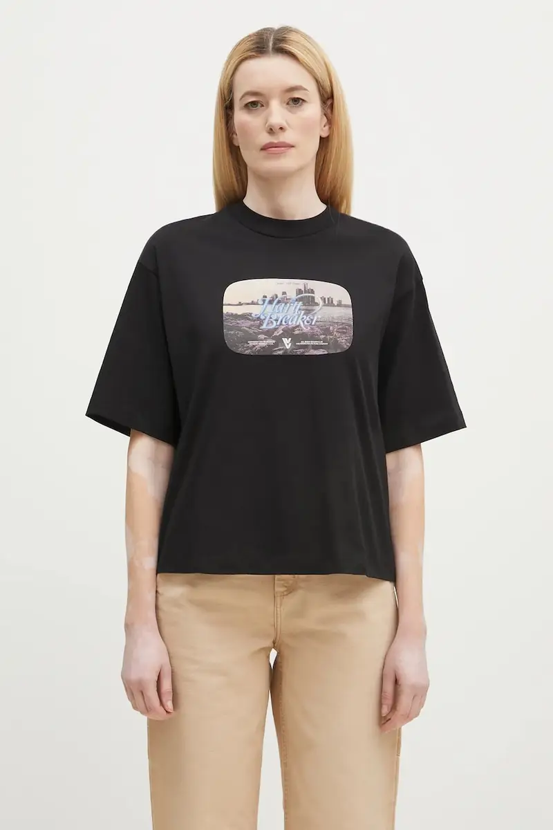 Carhartt WIP T-shirt Donna Nero 2256002