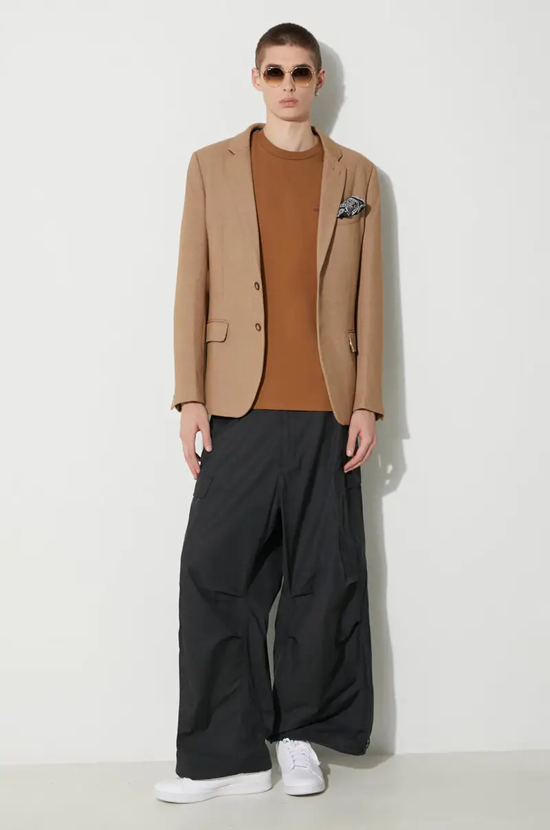 Carhartt WIP T-shirt Uomo Marrone 3484383 miniatura 2