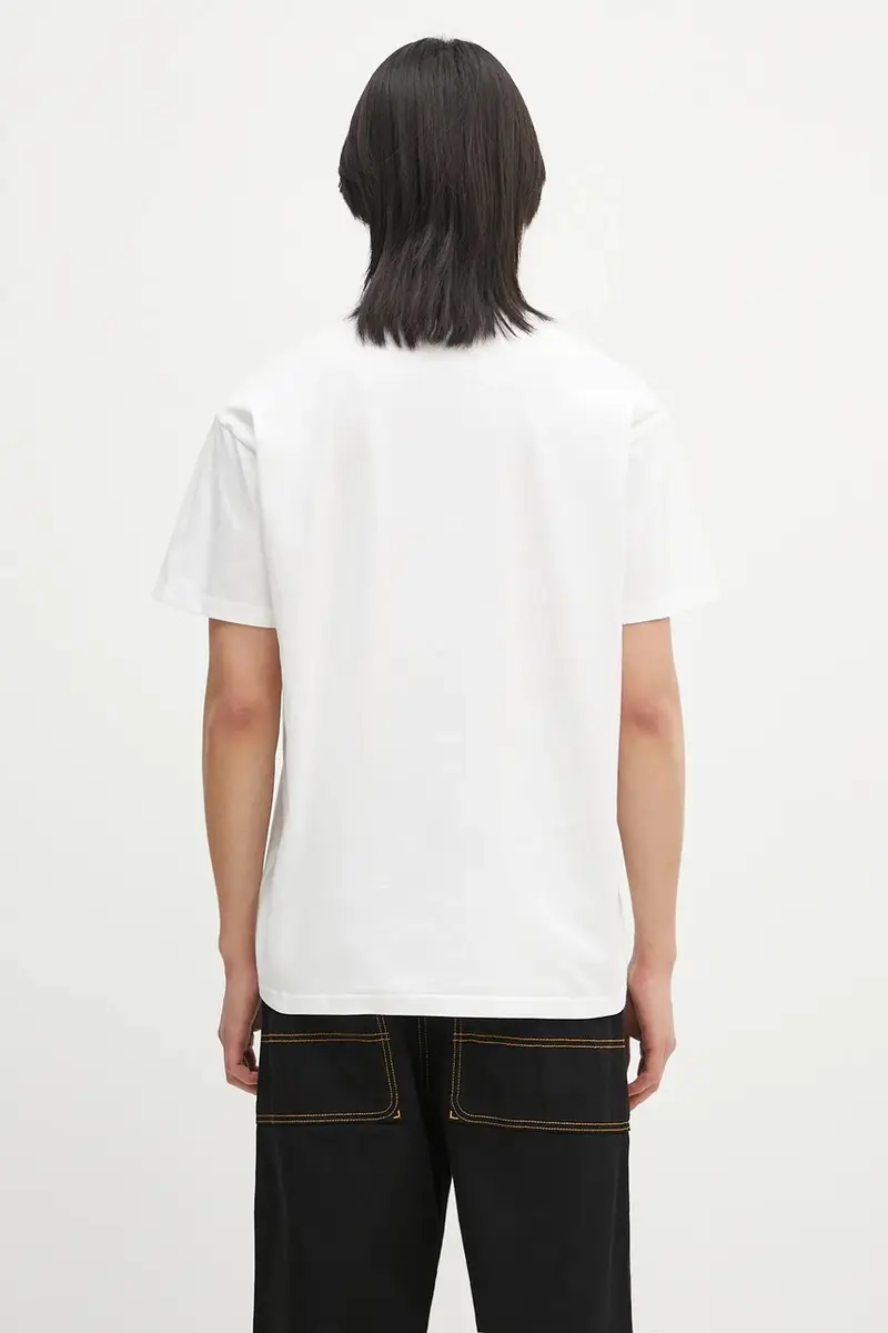 Carhartt WIP T-shirt Uomo Bianco 2808665 miniatura 3