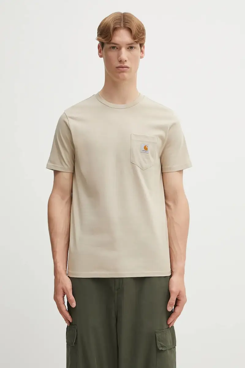 Carhartt WIP T-shirt Uomo Beige 2242846