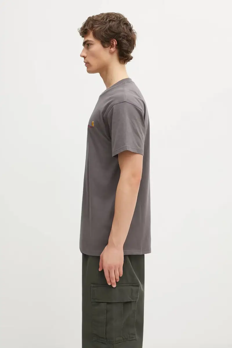 Carhartt WIP T-shirt Uomo Marrone 3527998 miniatura 2
