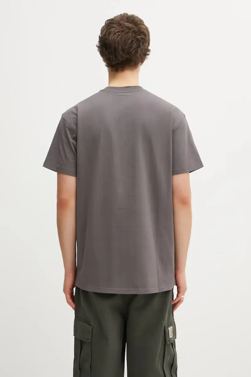 Carhartt WIP T-shirt Uomo Marrone 3527998 miniatura 3