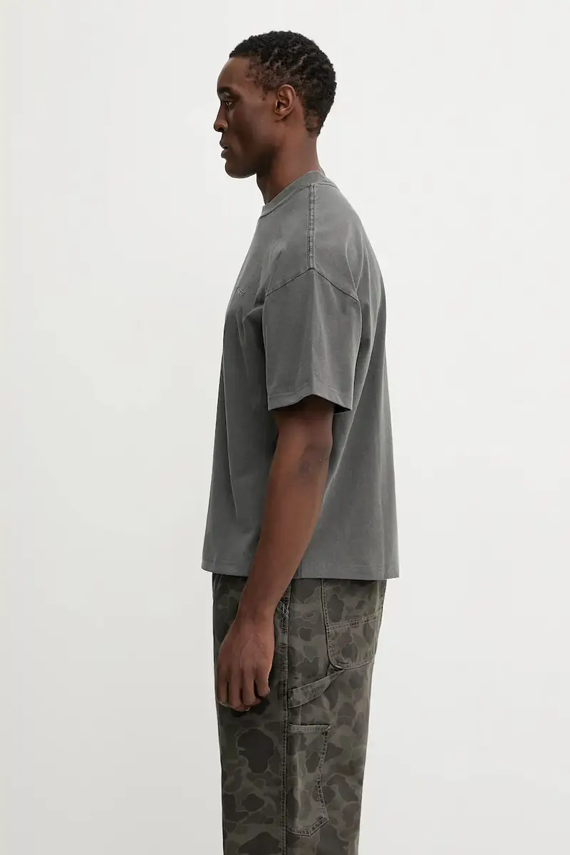 Carhartt WIP T-shirt Uomo Grigio 3881360 miniatura 2
