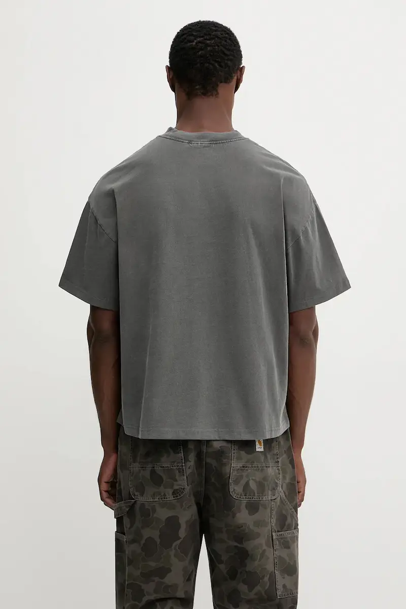 Carhartt WIP T-shirt Uomo Grigio 3881360 miniatura 3