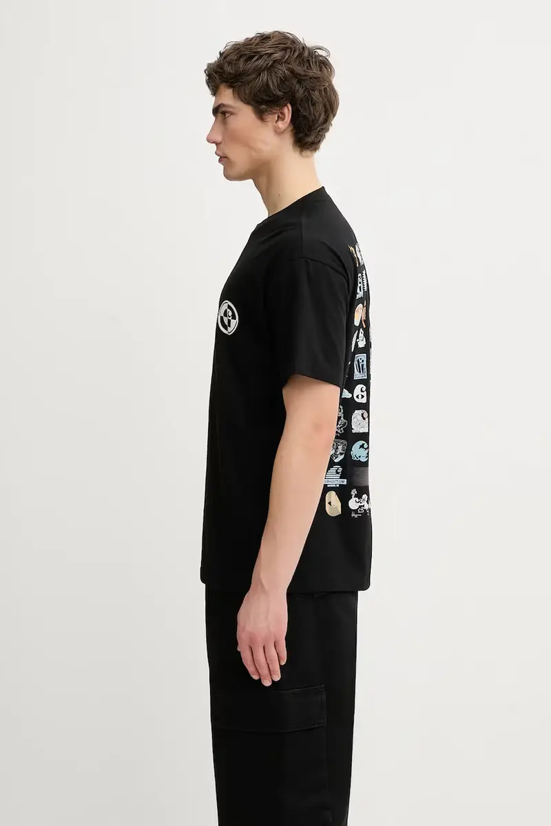 Carhartt WIP T-shirt Uomo Nero 3881407 miniatura 2
