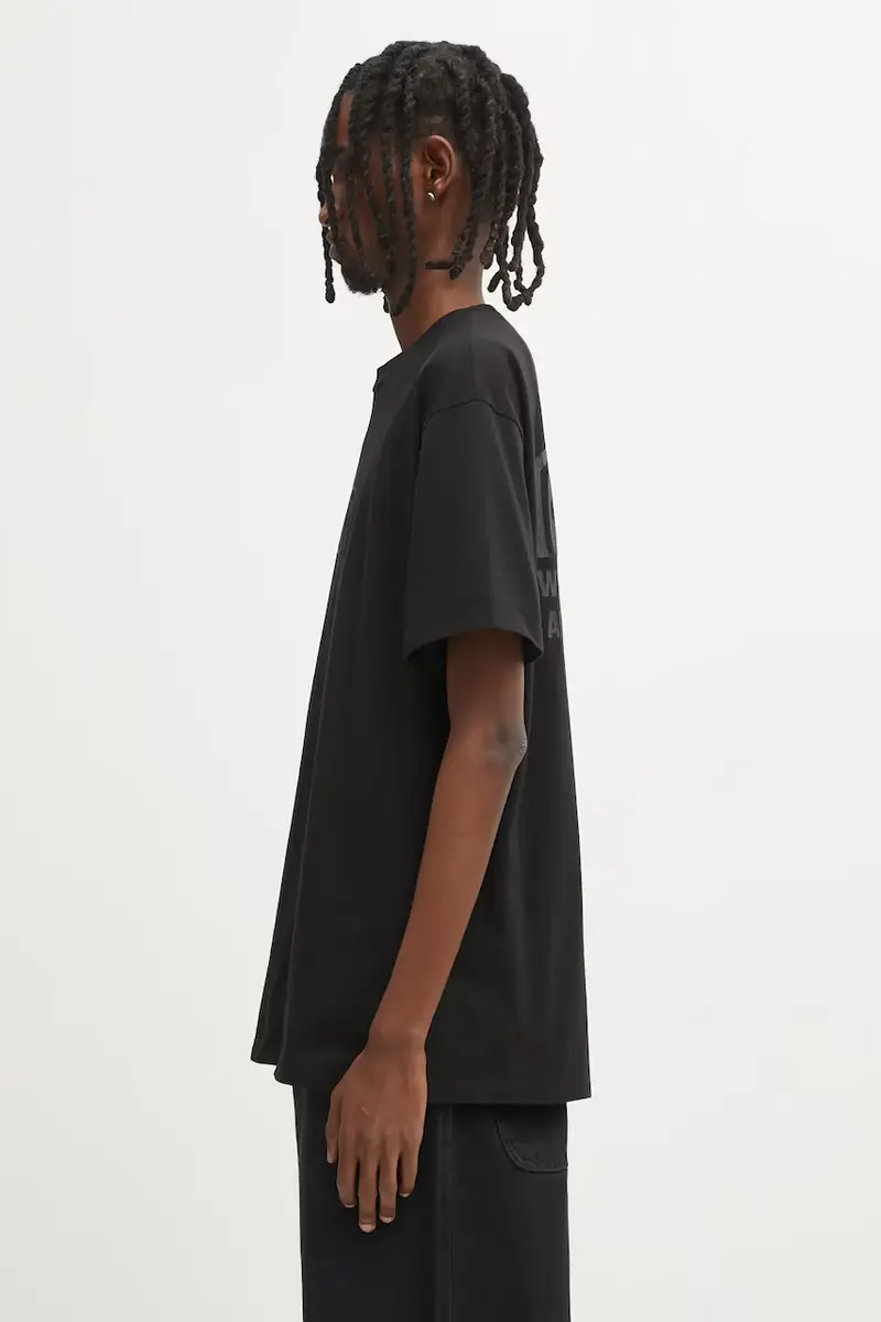 Carhartt WIP T-shirt Uomo Nero 3039562 miniatura 2