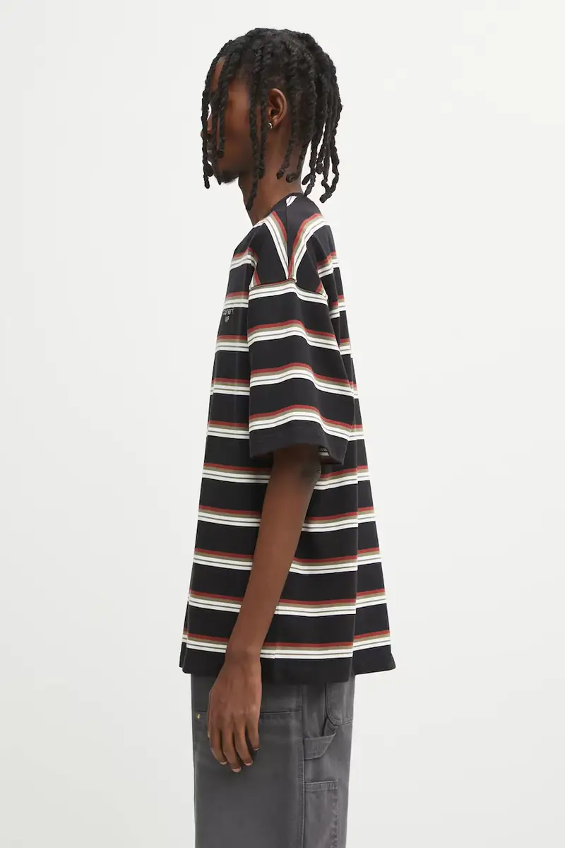 Carhartt WIP T-shirt Uomo Nero 2988492 miniatura 2