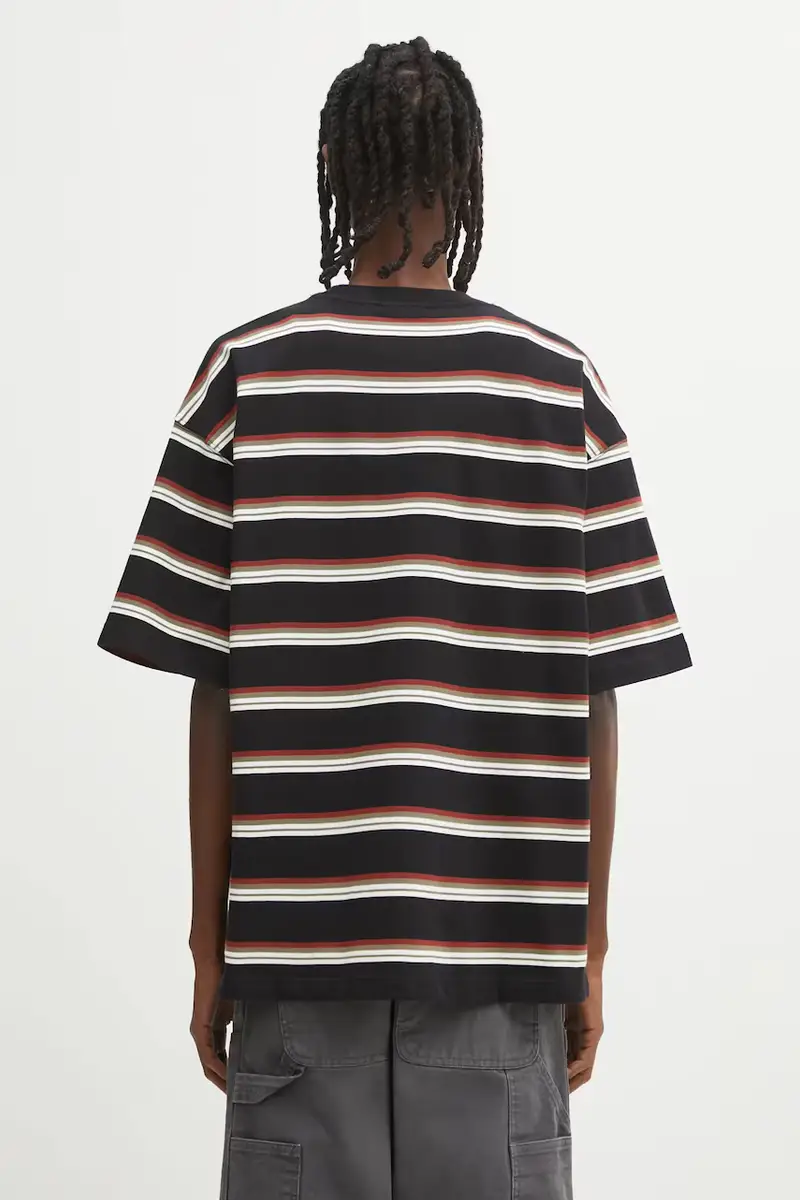 Carhartt WIP T-shirt Uomo Nero 2988492 miniatura 3