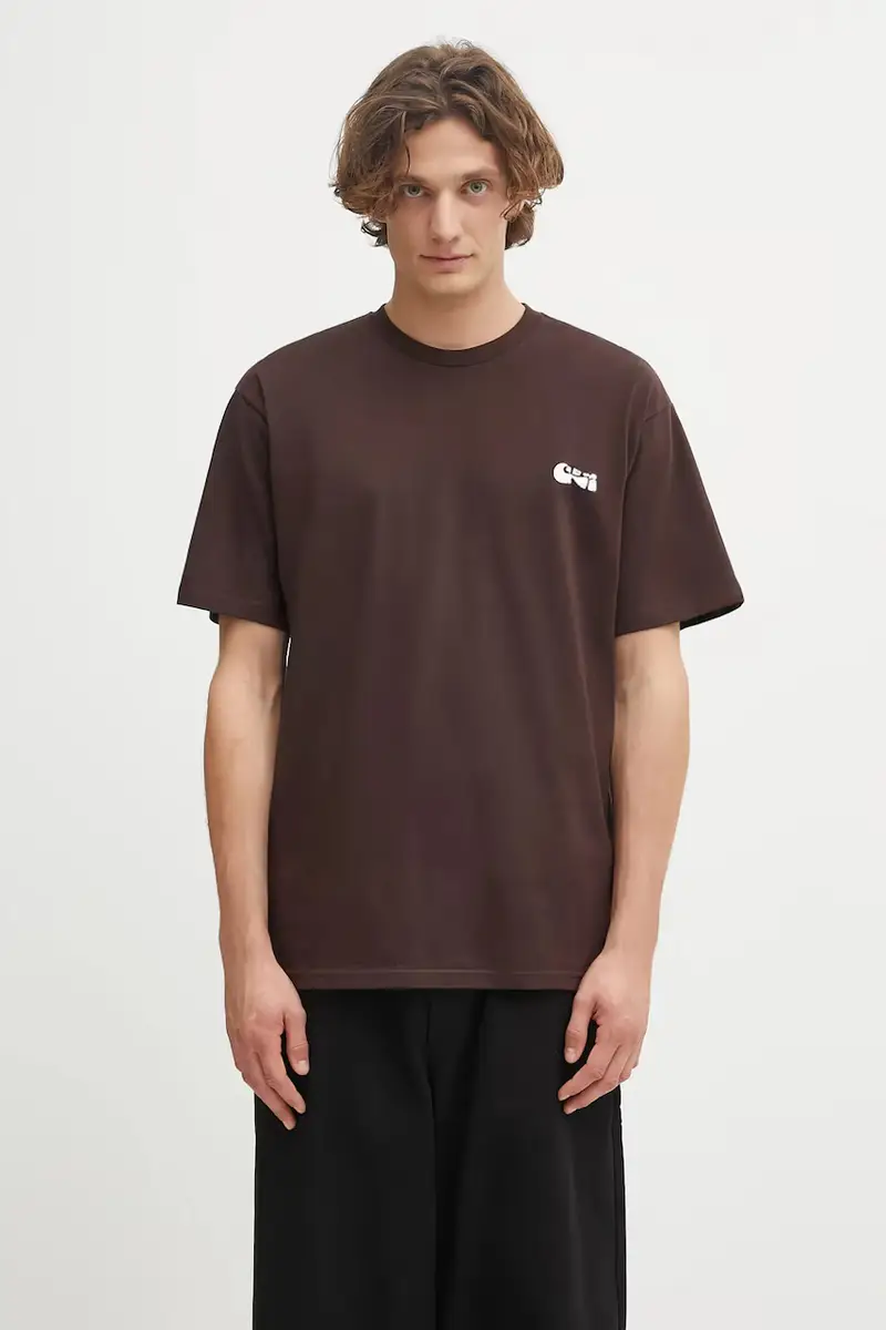 Carhartt WIP T-shirt Uomo Marrone 2470957