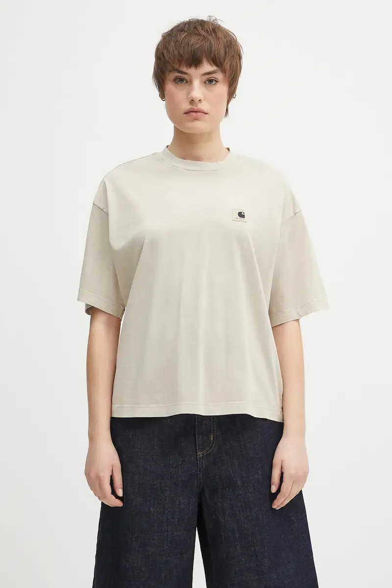 t-shirt in cotone S/S Nelson T-Shirt colore beige I033051
