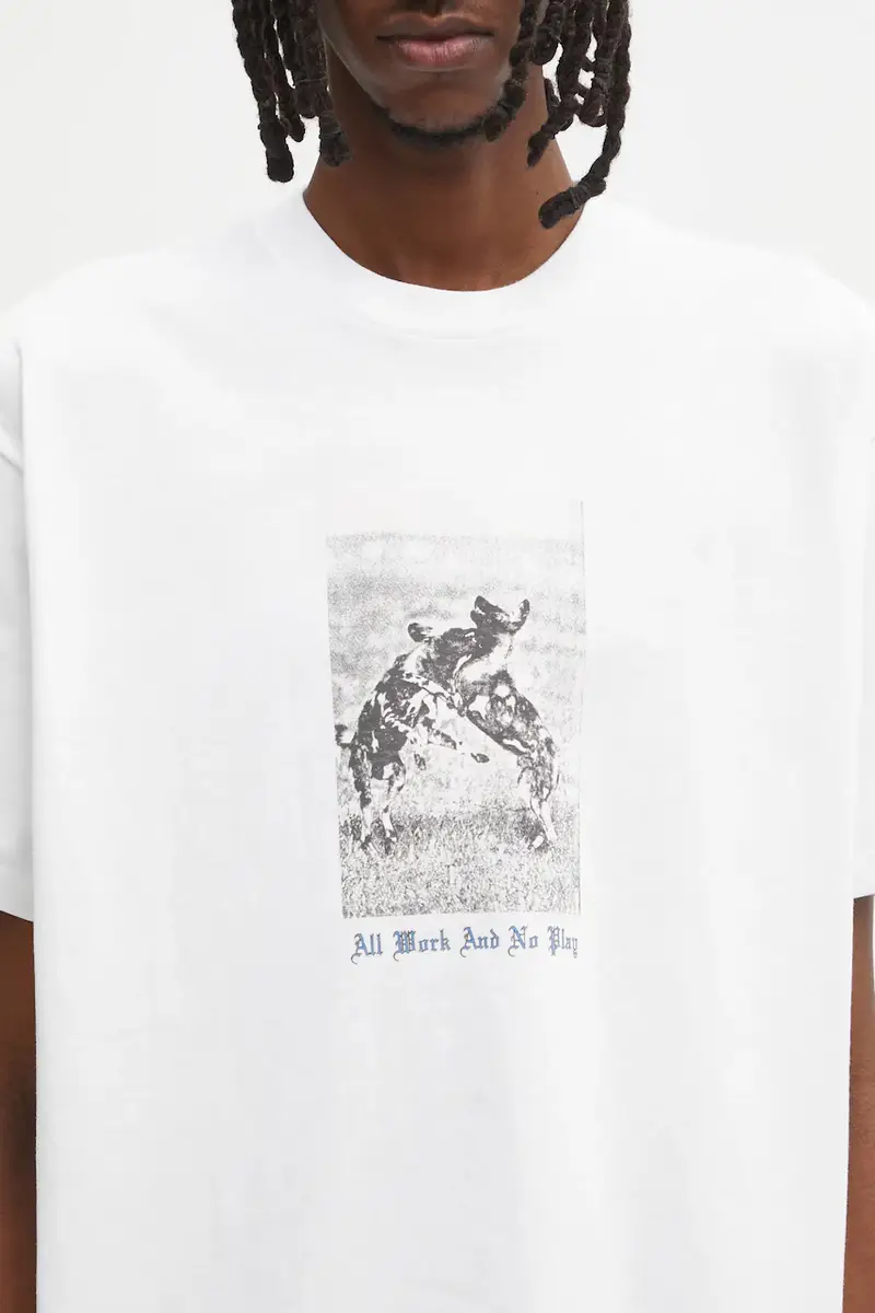 Carhartt WIP T-shirt Uomo Bianco 3039471 miniatura 4