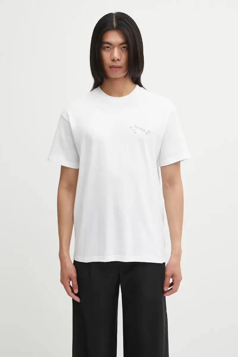Carhartt WIP T-shirt Uomo Bianco 2722419 miniatura 3