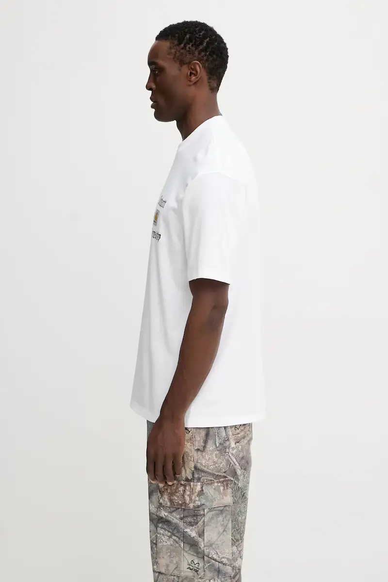 Carhartt WIP T-shirt Uomo Bianco 3881344 miniatura 2