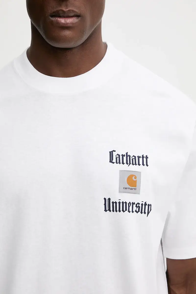 Carhartt WIP T-shirt Uomo Bianco 3881344 miniatura 4