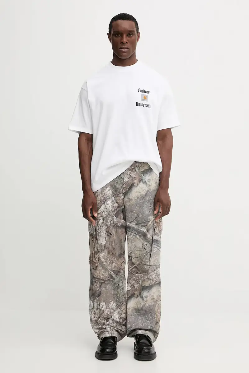 Carhartt WIP T-shirt Uomo Bianco 3881344 miniatura 5