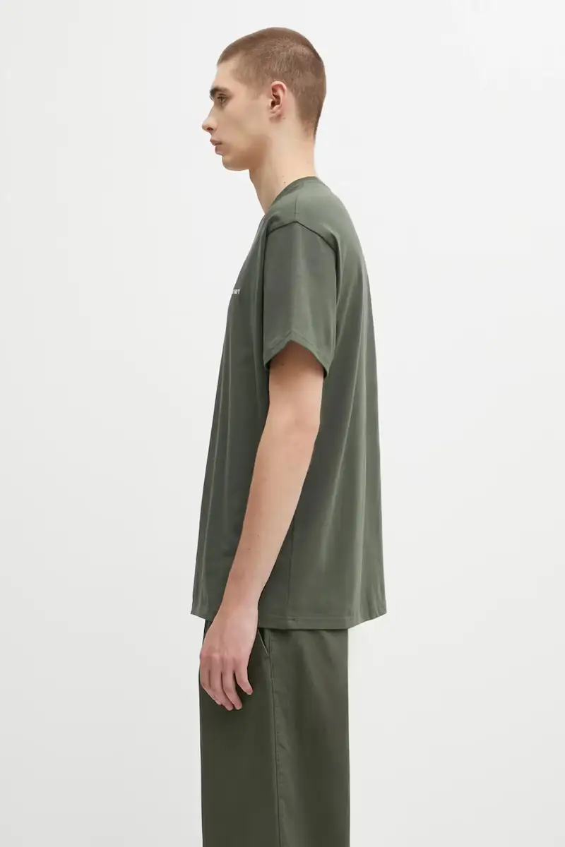 Carhartt WIP T-shirt Uomo Verde 2886853 miniatura 2
