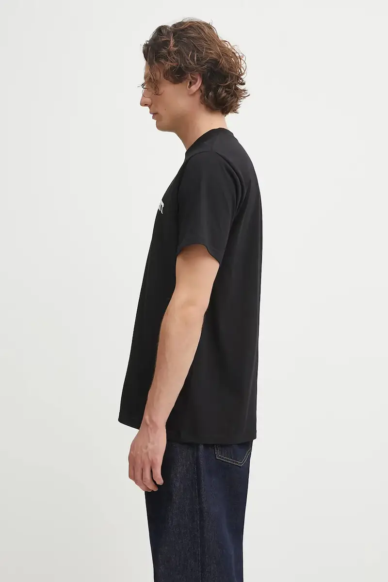 Carhartt WIP T-shirt Uomo Nero 2471063 miniatura 2