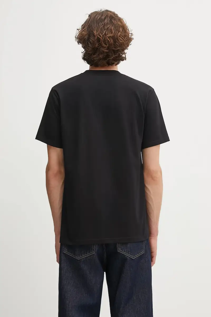 Carhartt WIP T-shirt Uomo Nero 2471063 miniatura 3