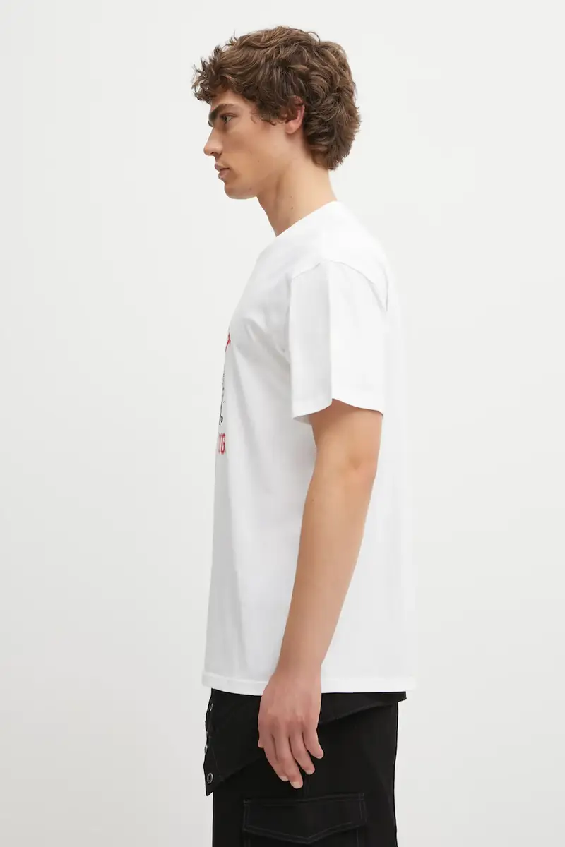 Carhartt WIP T-shirt Uomo Bianco 2581916 miniatura 2