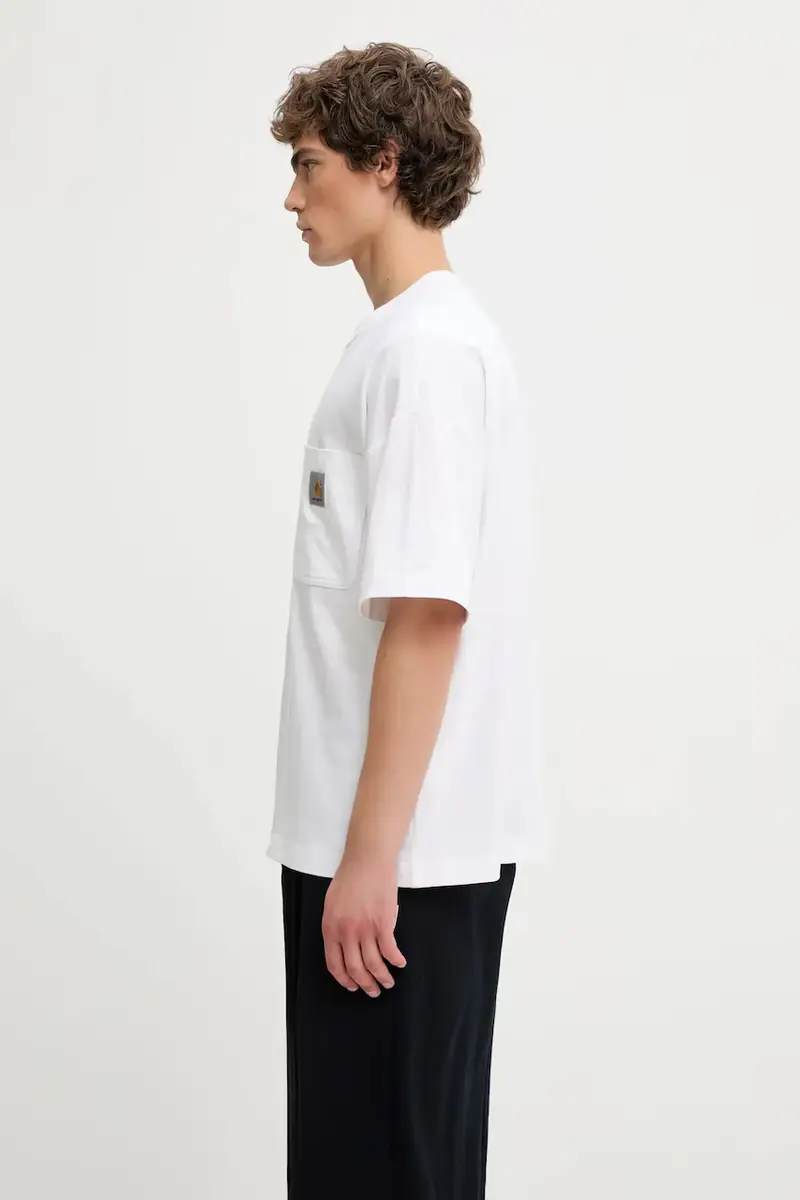 Carhartt WIP T-shirt Uomo Bianco 2734029 miniatura 2