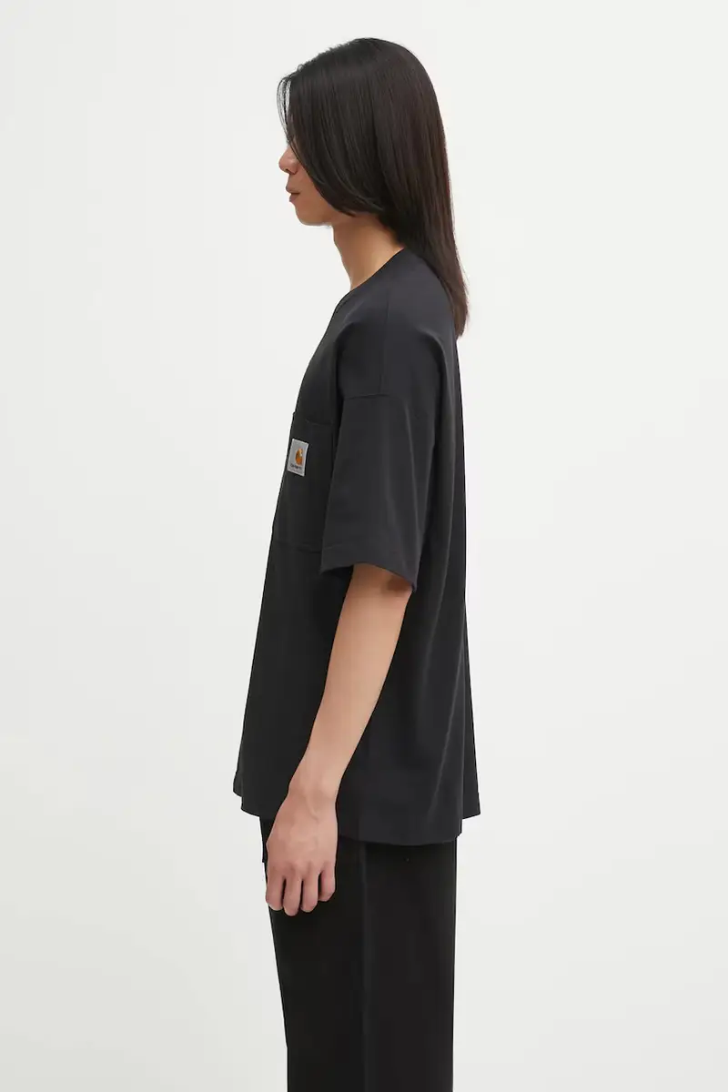Carhartt WIP T-shirt Uomo Nero 2722586 miniatura 2