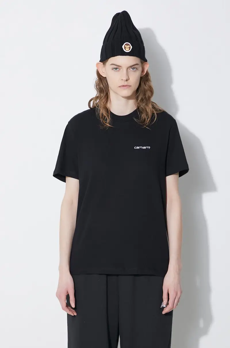 Carhartt WIP T-shirt Donna Nero 2253517