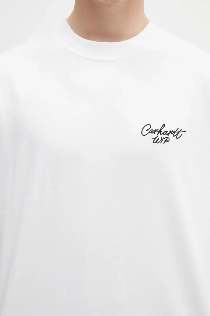 Carhartt WIP T-shirt Uomo Bianco 3484363 miniatura 4
