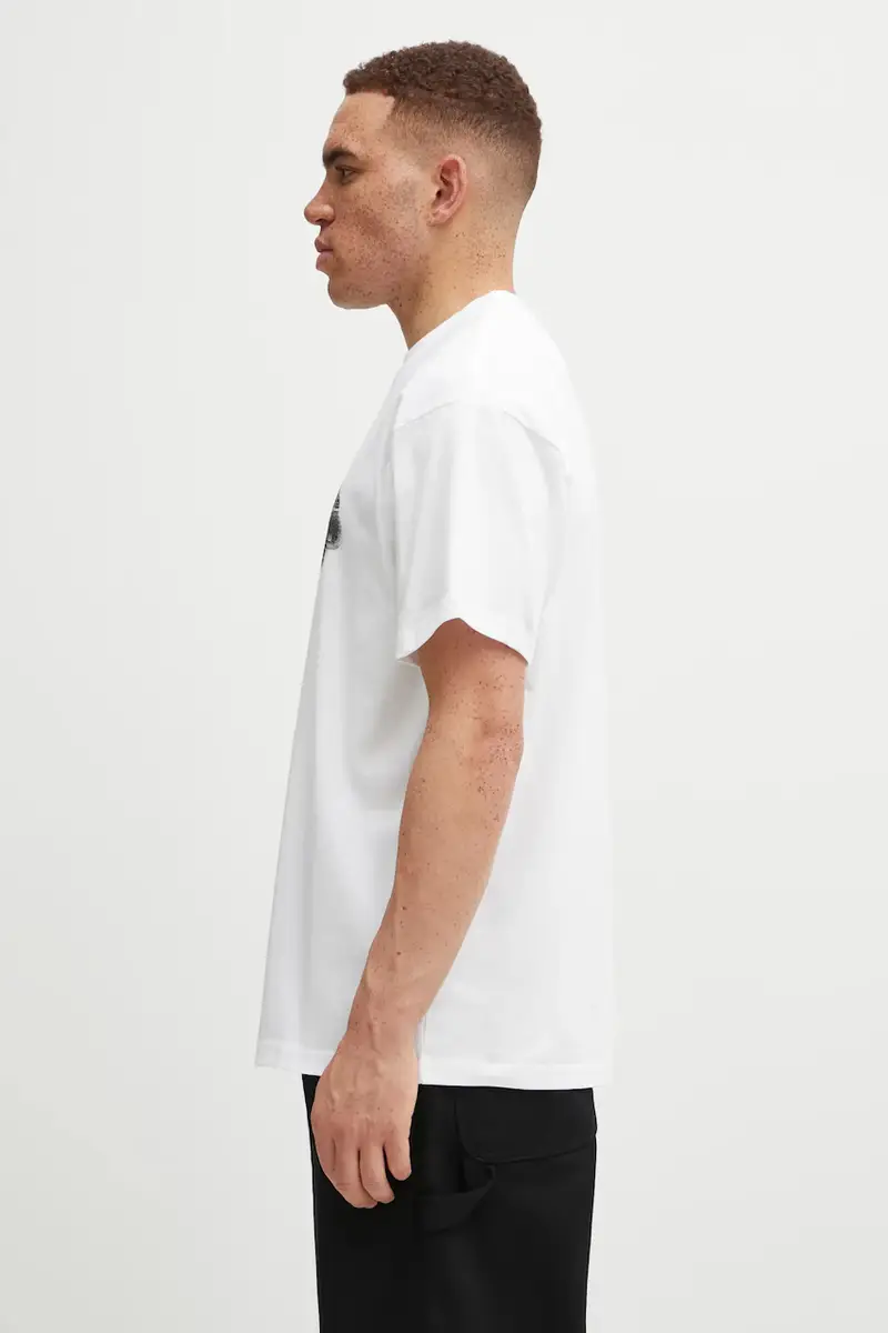 Carhartt WIP T-shirt Uomo Bianco 3474024 miniatura 2