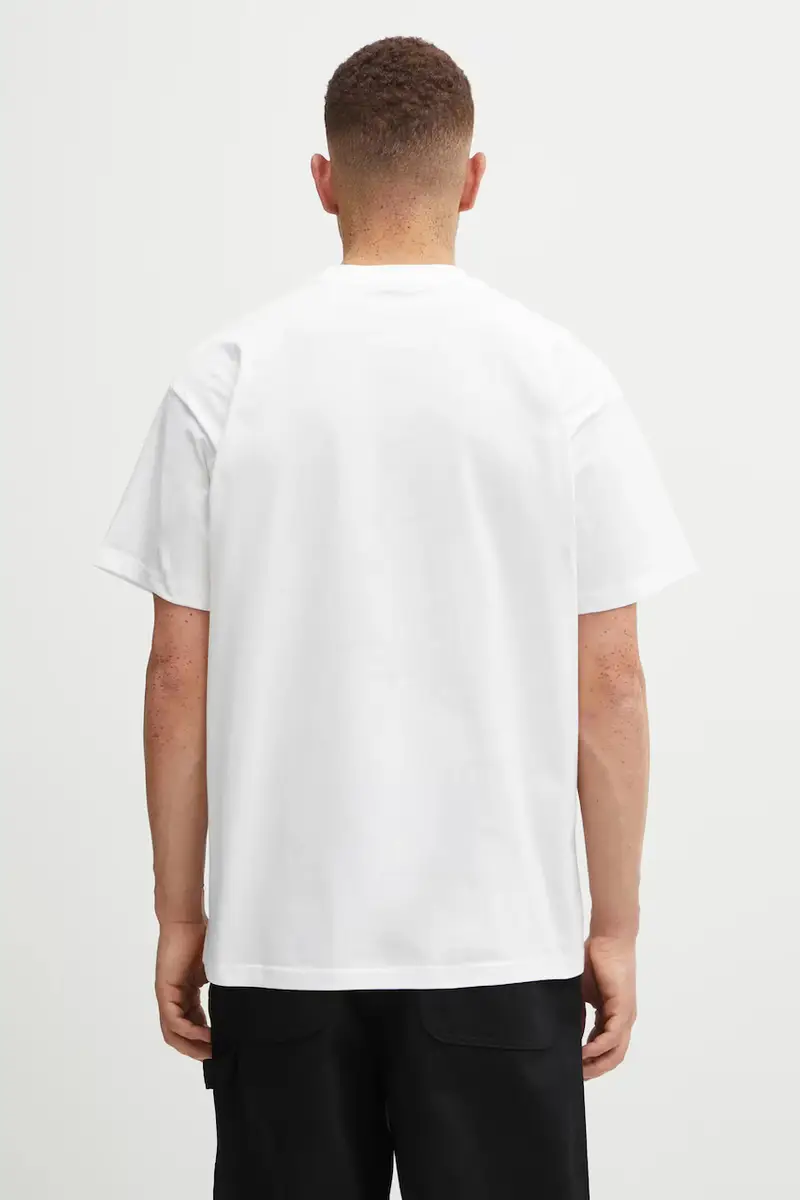 Carhartt WIP T-shirt Uomo Bianco 3474024 miniatura 3