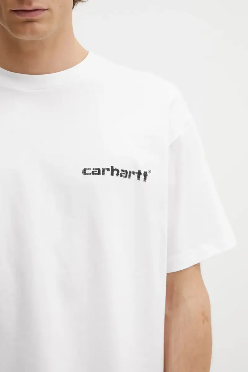 Carhartt WIP T-shirt Bianco 3966501 miniatura 4