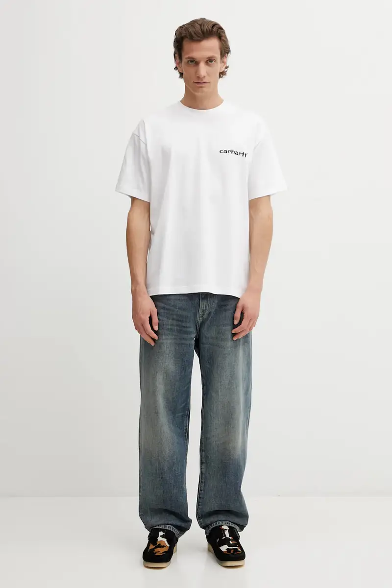 Carhartt WIP T-shirt Bianco 3966501 miniatura 5