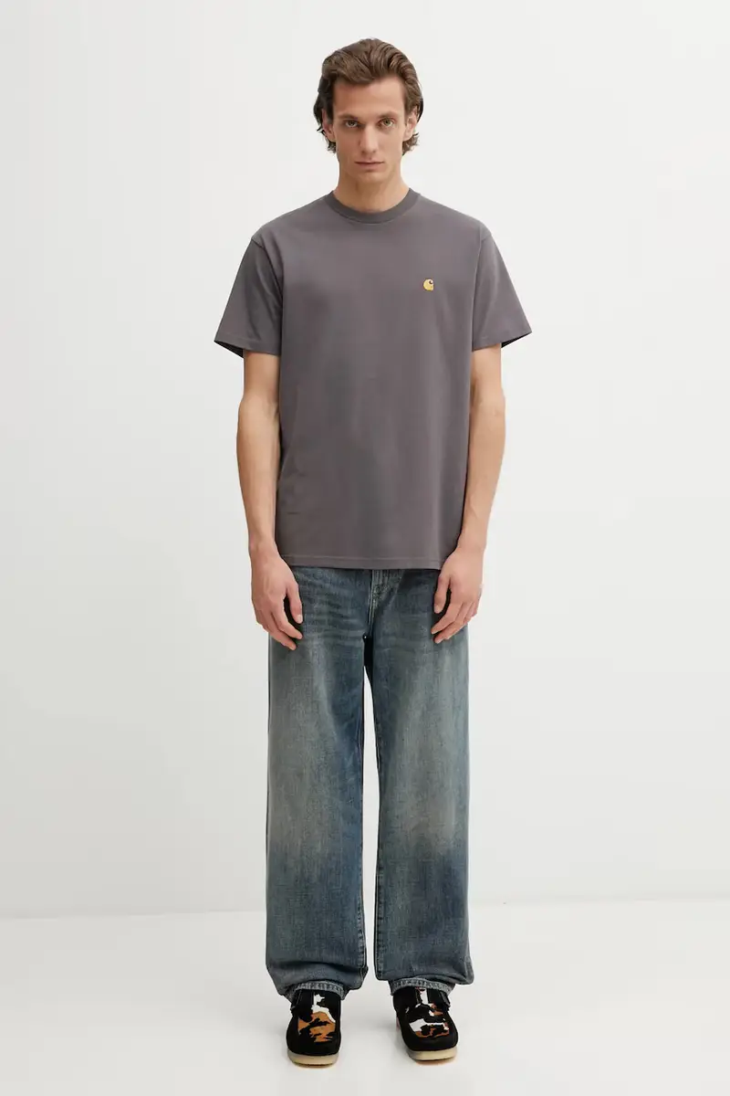 Carhartt WIP T-shirt Grigio 3966527 miniatura 5