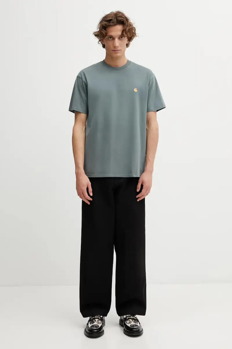 Carhartt WIP T-shirt Verde 3966589 miniatura 5