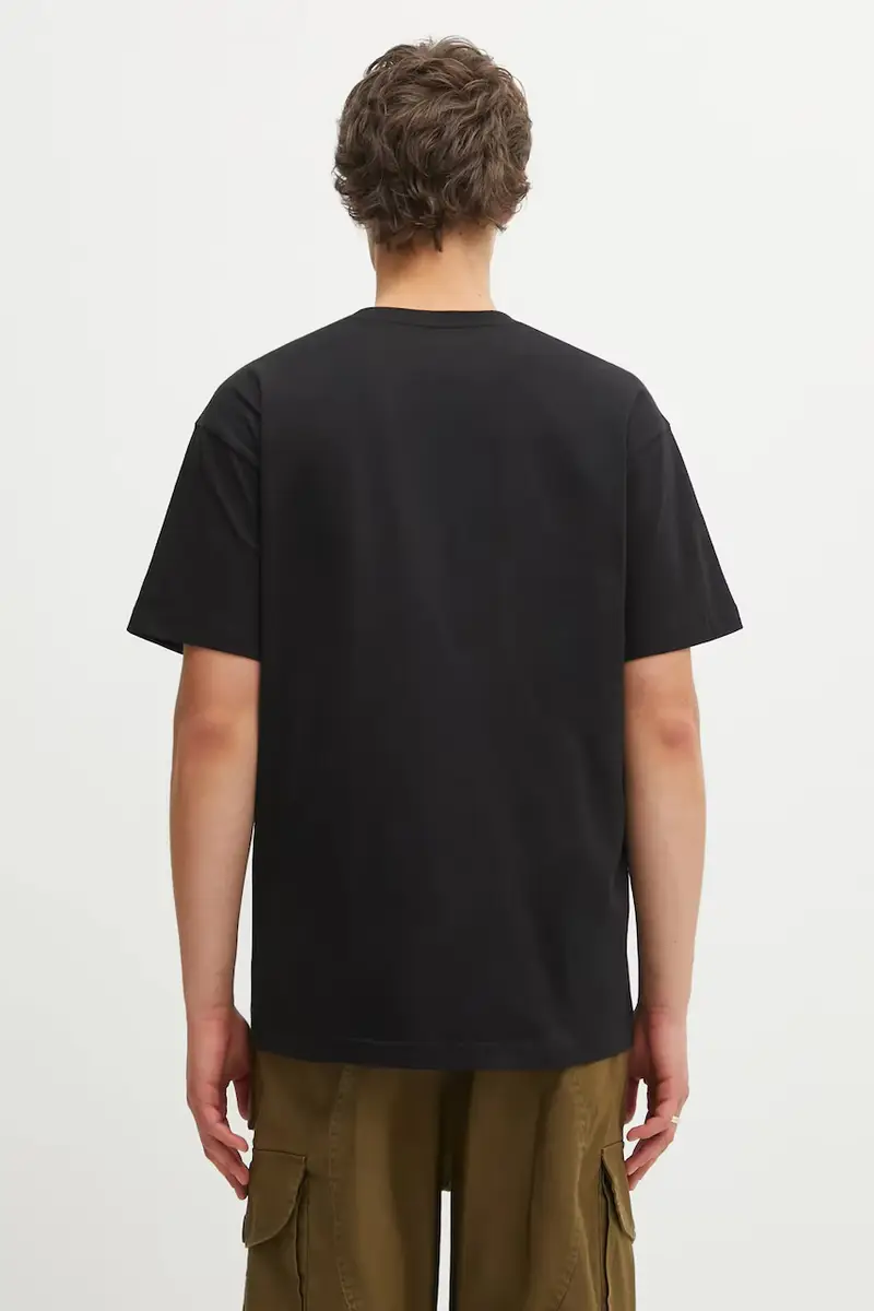 Carhartt WIP T-shirt Uomo Nero 3913760 miniatura 3