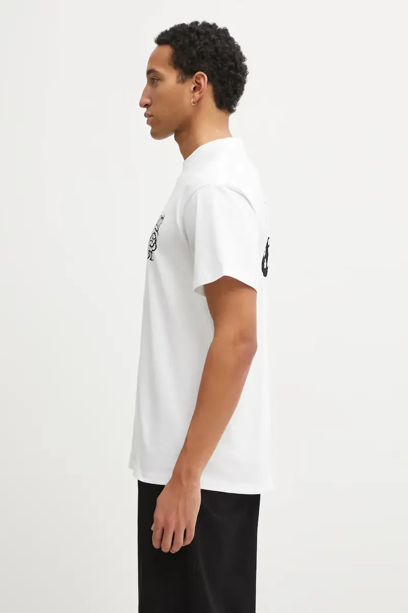 Carhartt WIP T-shirt Uomo Bianco 3876760 miniatura 2