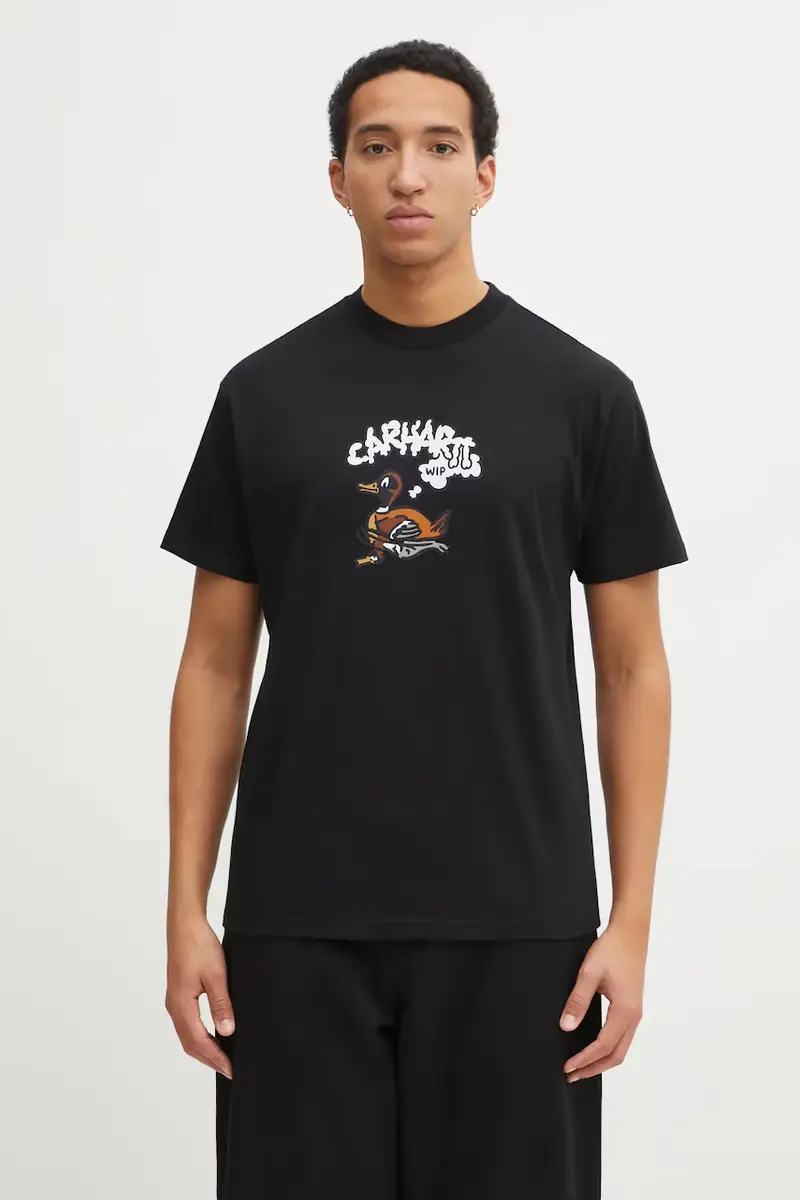 Carhartt WIP T-shirt Uomo Nero 3876795
