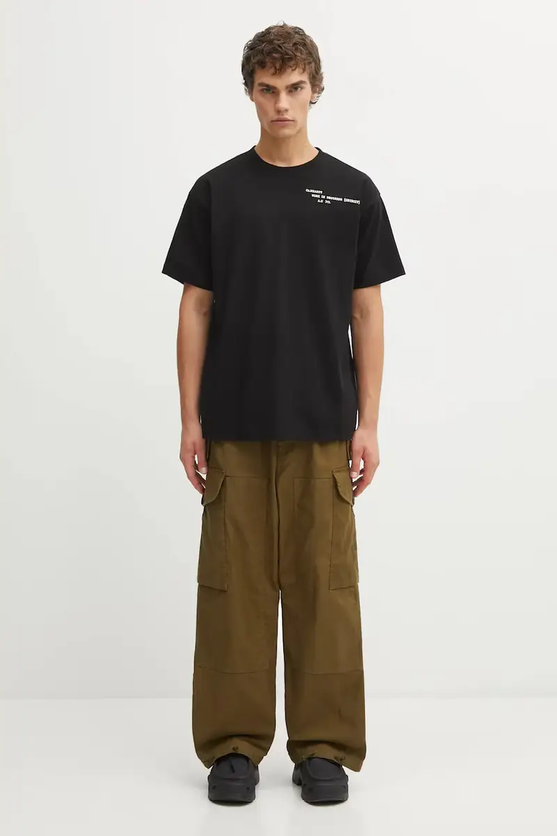 Carhartt WIP T-shirt Uomo Nero 3913756 miniatura 5