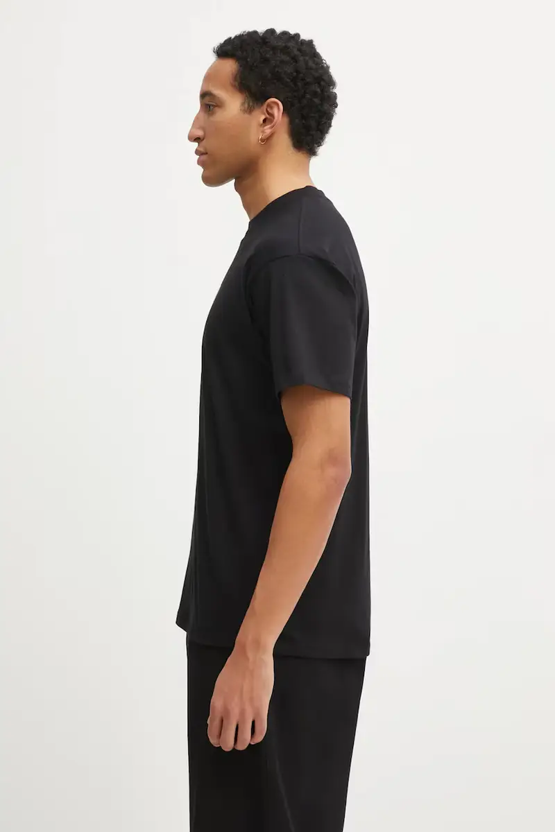 Carhartt WIP T-shirt Uomo Nero 3876789 miniatura 2