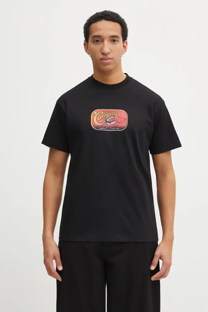 Carhartt WIP T-shirt Uomo Nero 3876789