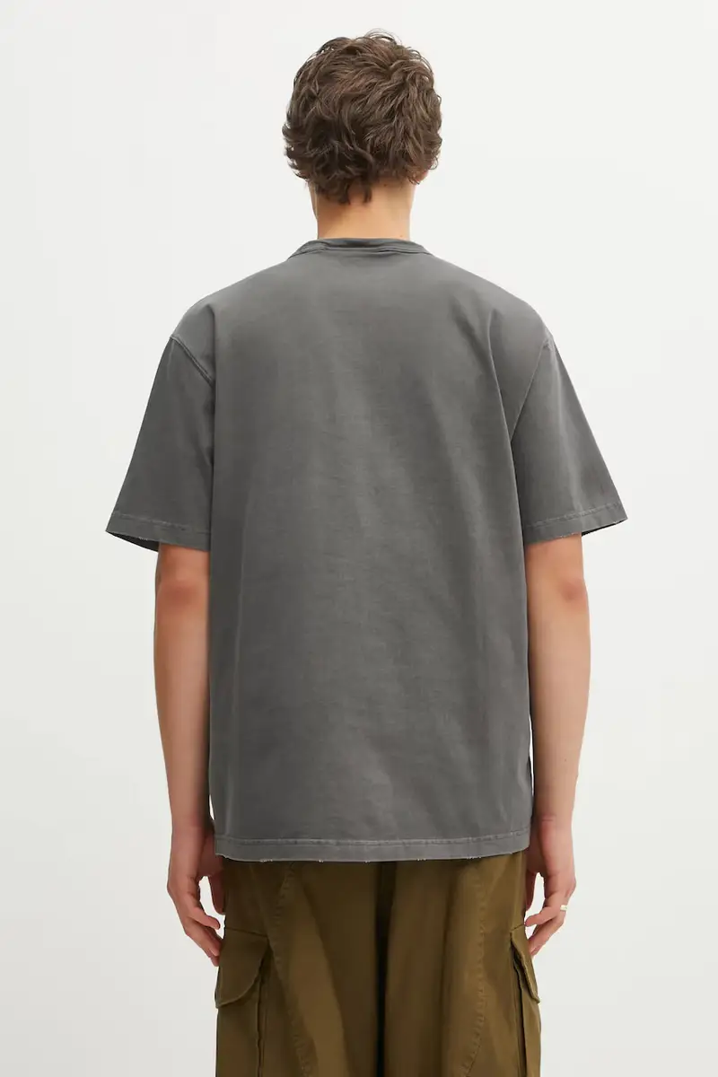 Carhartt WIP T-shirt Uomo Grigio 3913728 miniatura 3