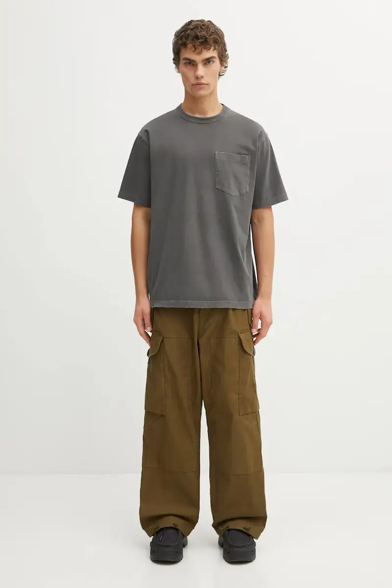 Carhartt WIP T-shirt Uomo Grigio 3913728 miniatura 5