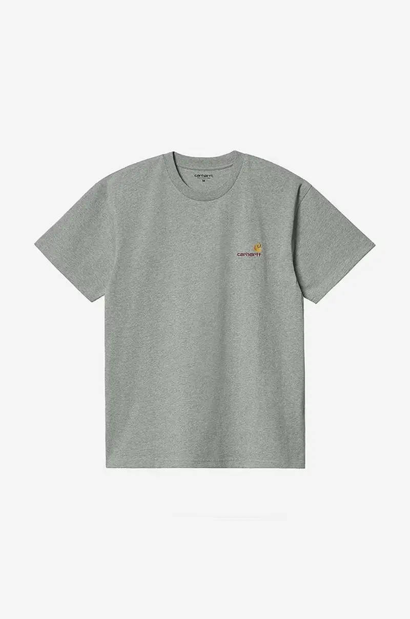 Carhartt WIP T-shirt Uomo Grigio 3241625 miniatura 3