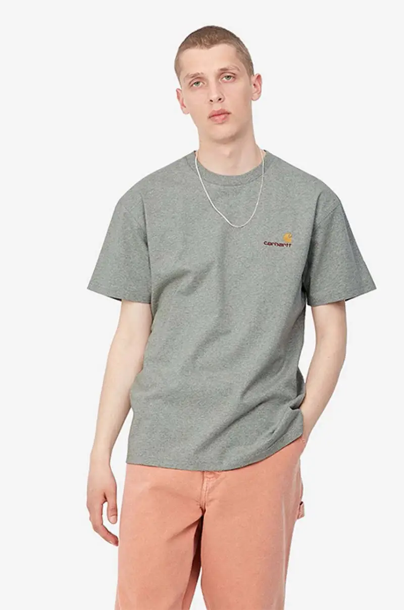 Carhartt WIP T-shirt Uomo Grigio 3241625