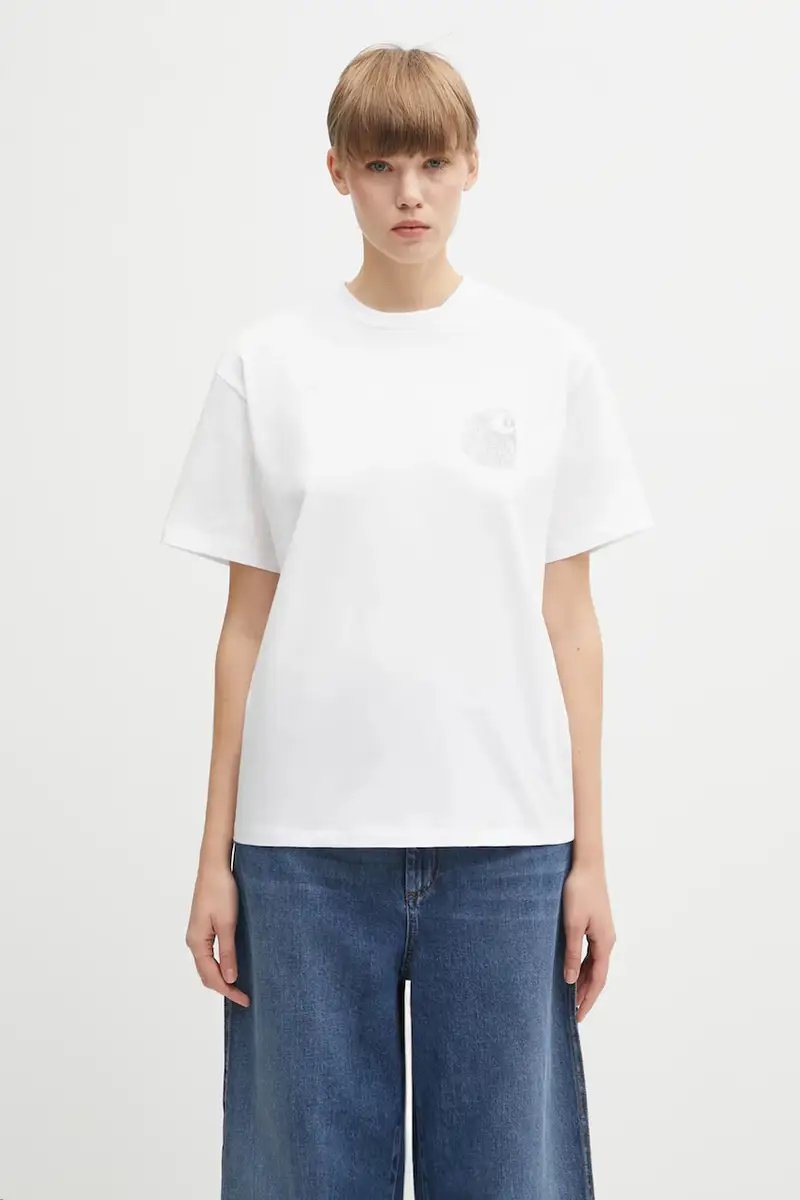 Carhartt WIP T-shirt Donna Bianco 3039476